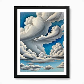 Clouds In The Sky 1 Art Print