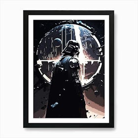 Darth Vader Star Wars movie 4 Art Print