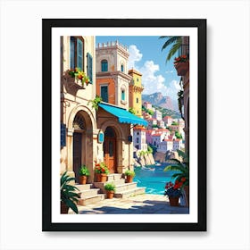 Street Scene 1 Art Print