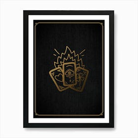 Golden Age — 🃏 Tarot Card deck, Tarot geometric Art Print