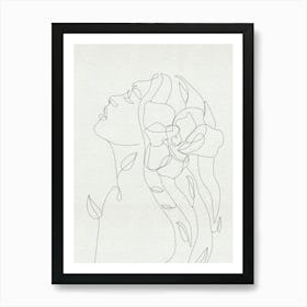 Portrait Of A Woman 2 Art Print