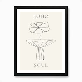 Boho Soul 60 Art Print