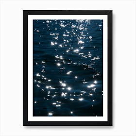 Sunshine Kissing Water Art Print