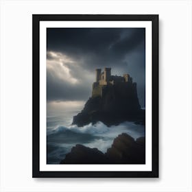 Castle On The Coast Art Print