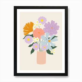 Flower Vase Art Print