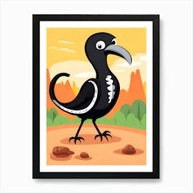 Bird In The Desert Art Print