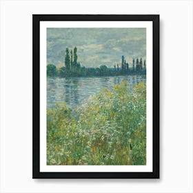 Claude Monet - The Seine Art Print