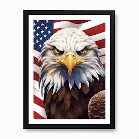 American Bald Eagle Art Print