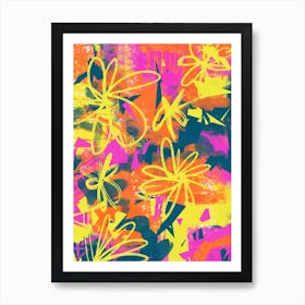 Bright Floral Art Print