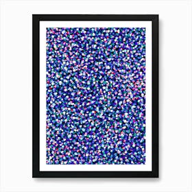 Party Spot - Royal Blue Art Print