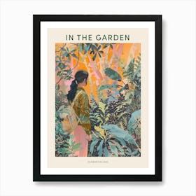 In The Garden Poster Dumbarton Oaks Usa Art Print