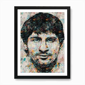 Lionel Messi Art Print