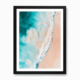 Beach Sand Art Print