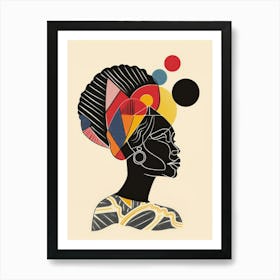 African Woman 125 Art Print