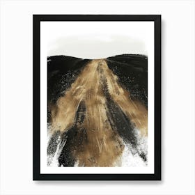 Dirt Road Art Print