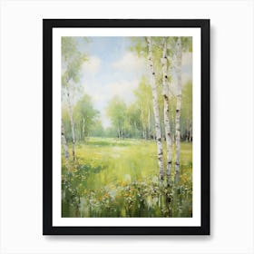 Birch Trees 1 Art Print