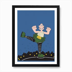 The Wrong Trousers 2 Art Print