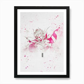 Final Fantasy Watercolor 1 Art Print