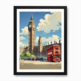 Big Ben In London Art Print