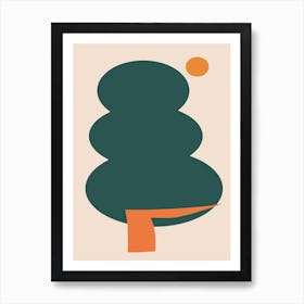 Minimal Tree Art Print