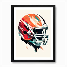 American Football Helmet 23 Art Print