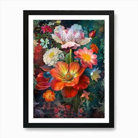 Flowers Of The Dutch Masters 4 Art Print