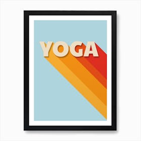 Yoga Art Print