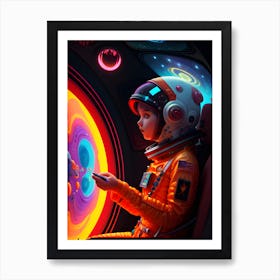 Space Odyssey Art Print