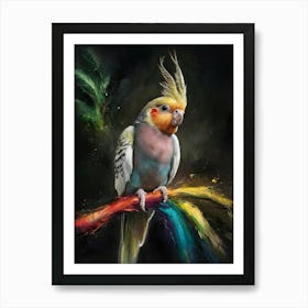 Cockatiel Art Print