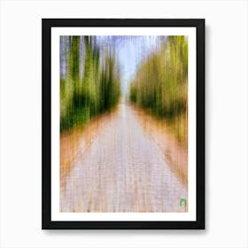 Road In The Woods 2023042312261rt1pub Art Print