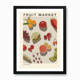 Fruit Market London Póster