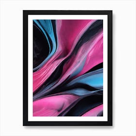 Abstract Layered Pop color Art Print