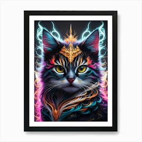 Kitty Cat 3 Art Print