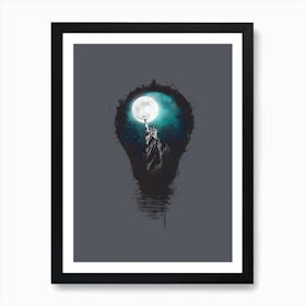 Big City Lights Art Print