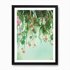 Granrojo Jellyfish Storybook Watercolour Art Print