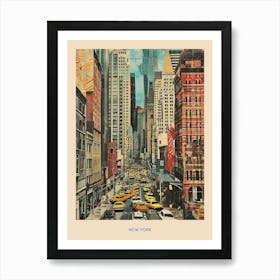 Kitsch New York Poster 2 Art Print