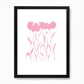 Pink Graphic Poster