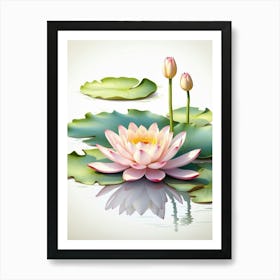 Lotus Flower 2 Art Print