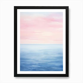 Watercolor Seascape 6 Art Print