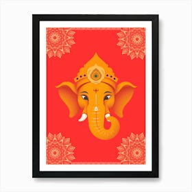 Ganesh Art Print