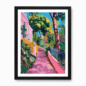 Holland Park London Parks Garden 3 Painting Art Print