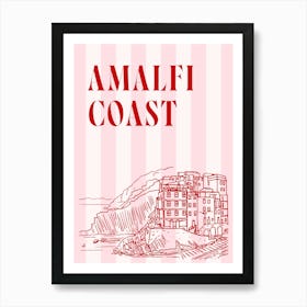 Amalfi Coast 1 Art Print