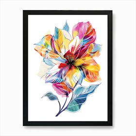 Colorful Flower 2 Art Print