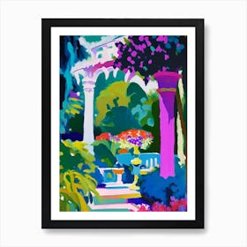 Bellingrath Gardens, Usa Abstract Still Life Art Print