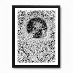 The Hole We Found in The Garden Art Print