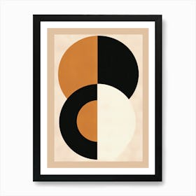 Beige Bauhaus Ebreichsdorf Elegance Art Print