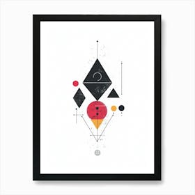 Geometric Shapes 1 Art Print