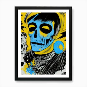 Skull And Crossbones 1 Art Print