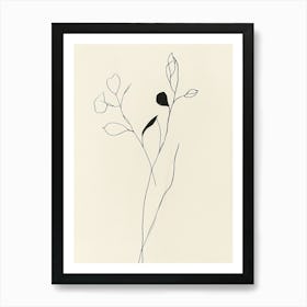 'Silhouette' Art Print