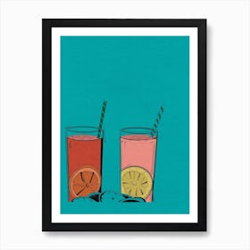 Fruity Art Print